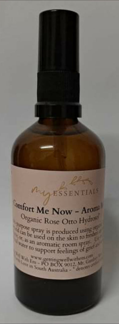 Rose Aroma Mist (Face + Room) - 100ml - Pure Organic -