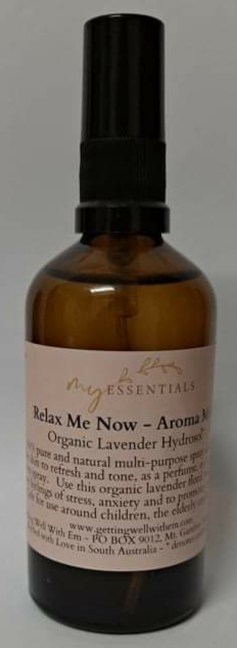 100ml - Lavender Floral Water - Aroma Mist - Relax Me Now